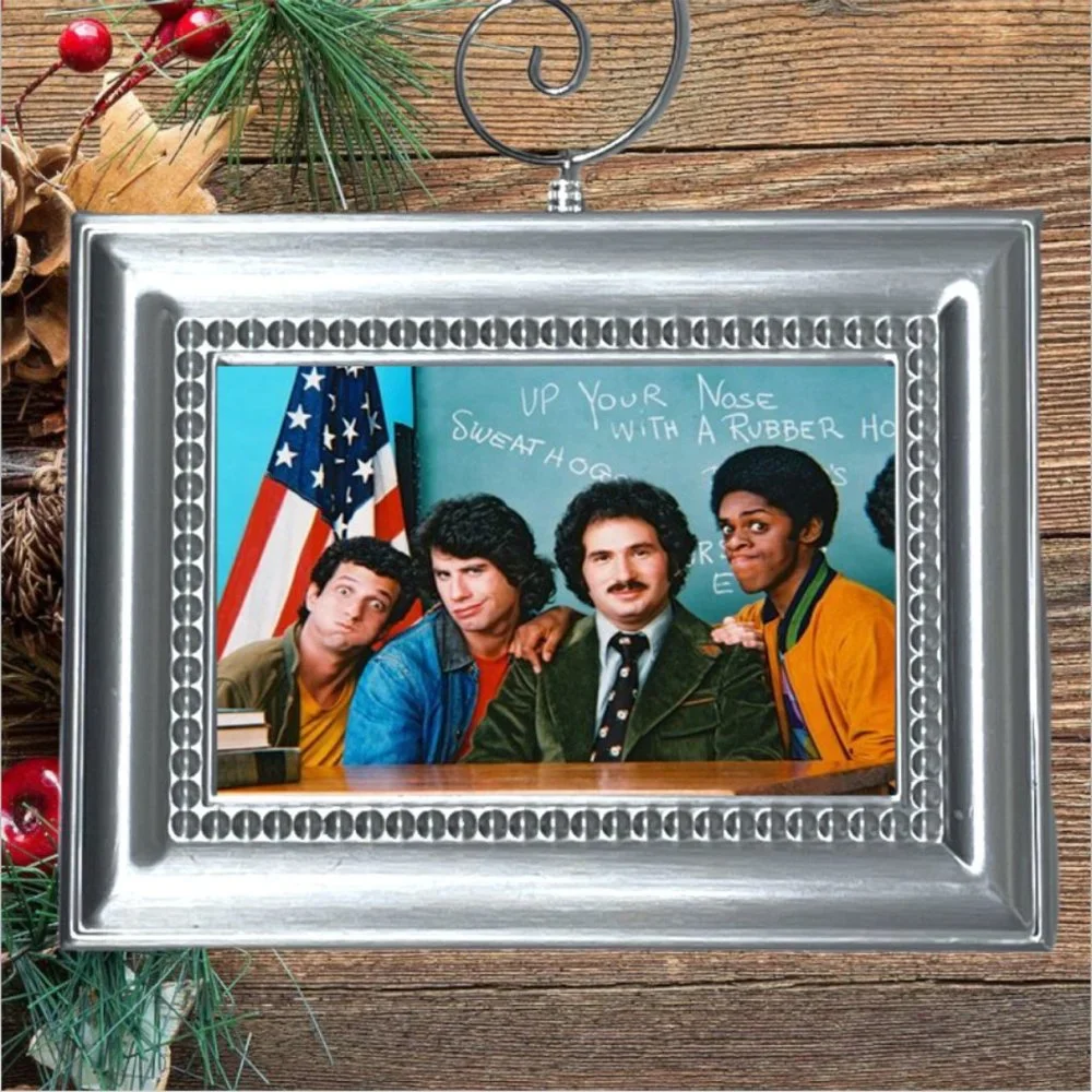 Welcome Back, Kotter John Travolta Retro TV Show Memorabilia Christmas Ornament